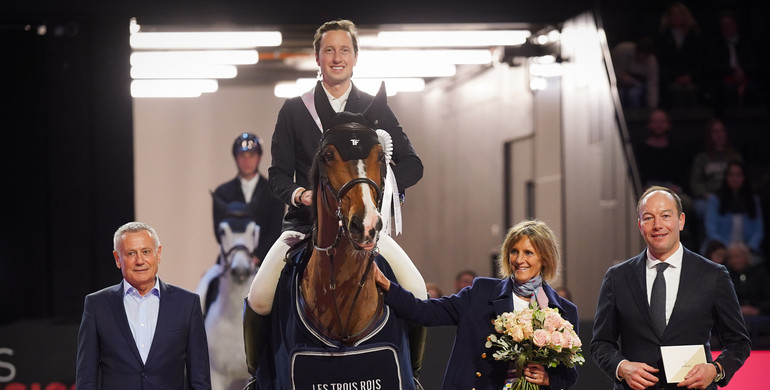 Martin Fuchs and L&L Upgrade save the best for last in the CSI5*-W 1.50m Prize of Grand Hotel Les Trois Rois Basel
