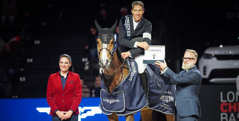 Henrik von Eckermann and Iliana best in the Longines Grand Prix of Basel