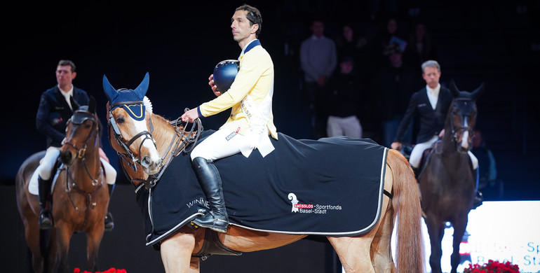 Yuri Mansur and Vitiki defend their title in the CSI5*-W 1.55m Championat City of Basel