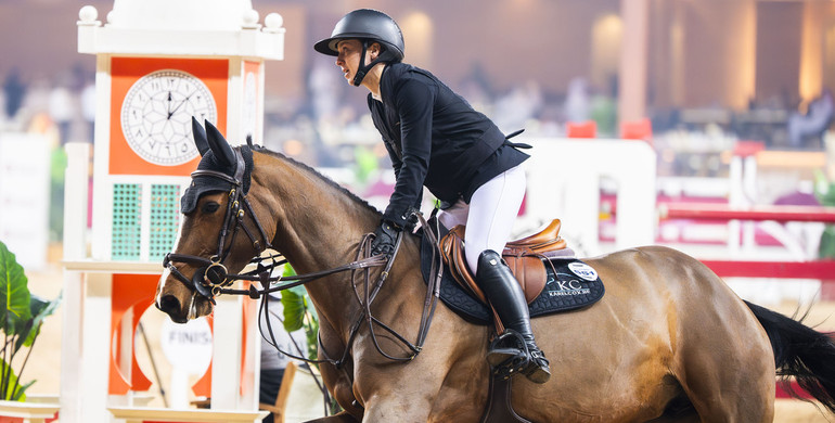 Quick Diamant HR and Millie Allen speed to the win in Thursday's CSI4* 1.45m in Doha
