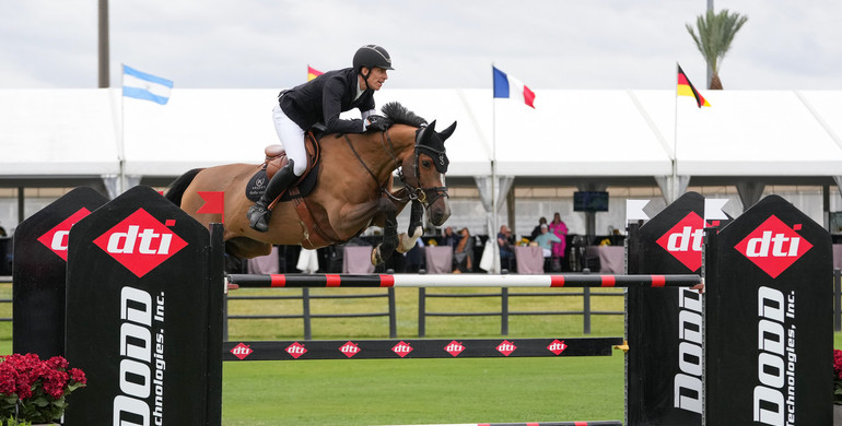 Henrik von Eckermann and Glamour Girl take command in $32,000 Dodd Technologies CSI3* 1.45m Speed