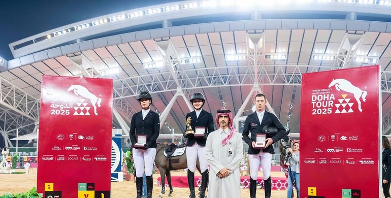 Millie Allen on a winning streak in Doha