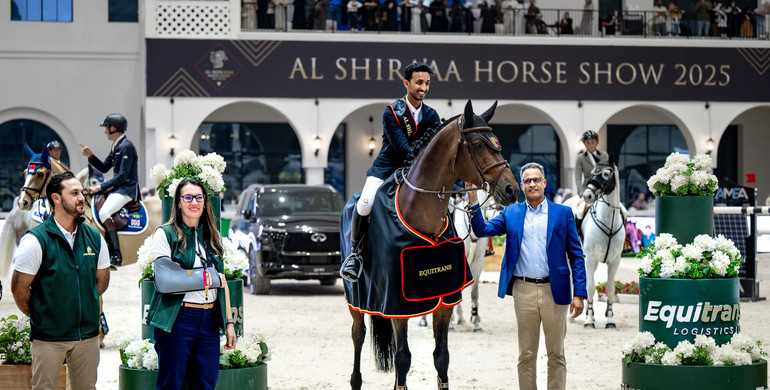 Home win for Omar Abdul Aziz Al Marzooqi and Chacco Bay in the CSI4*-W 1.50m presented by Equitrans at Al Shira’aa International Horse Show