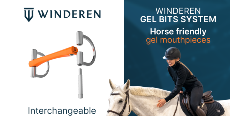 Game-changing technology in horse bits Winderen Gel Bits System