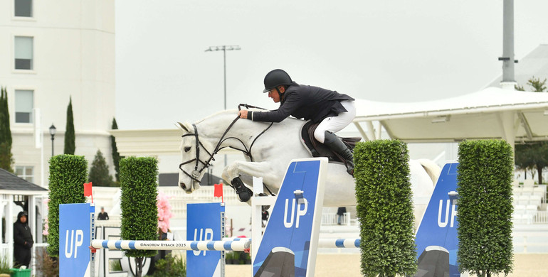 Aaron Vale and Gray’s Inn fly to first in the CSI3* $62,500 Wheels Up Grand Prix qualifier