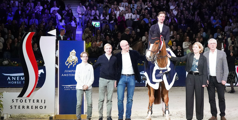 Pieter Devos and Jarina J best in Saturday’s CSI5*-W 1.60m Anemone Horse Trucks Grand Prix of Amsterdam powered by Stoeterij Sterrehof