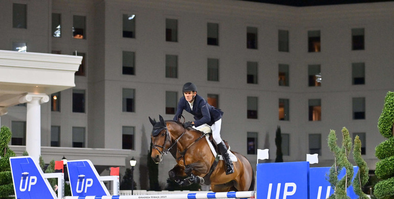 Beat Mändli and Dijon Terdoorn Z take flight in the $120,000 Wheels Up Grand Prix CSI3*