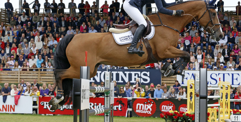 Jonna Ekberg takes a well deserved GP win at the Flanders Horse Event