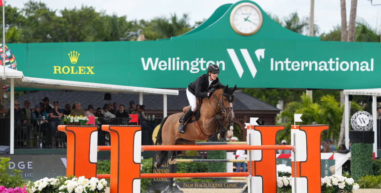 Henrik von Eckermann and Glamour Girl top the $62,500 Hermès CSI4* 1.50m Classic