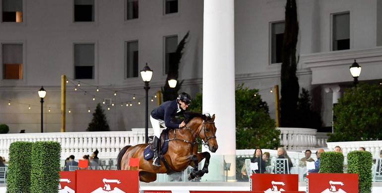 Ilan Bluman and Acajou are victorious in the $200,000 Armed Services Grand Prix CSI4*, presented by the Marine Corps Heritage Foundation