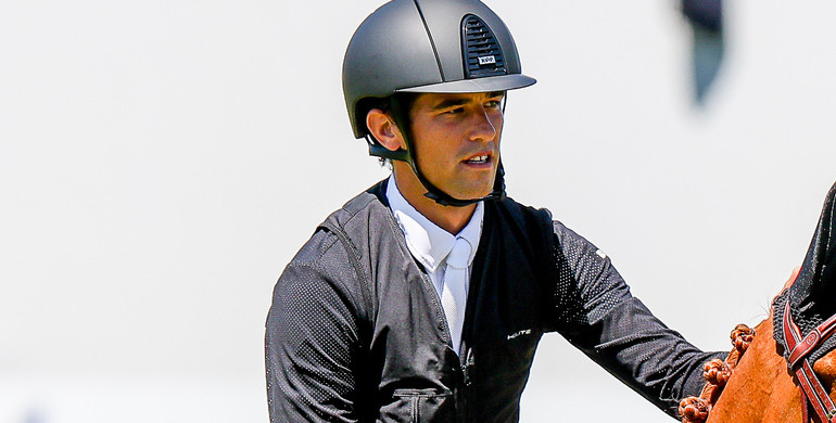 Victor Bettendorf and Qwando van de Rispen top the CSI4* 1.55m Grand Prix in Valencia