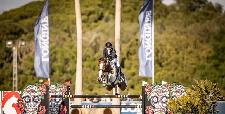 Gerrit Nieberg and Ping Pong van de Lentamel top Sunday's CSI4* Grand Prix in Vejer de la Frontera