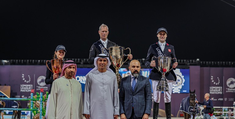 Rolf-Göran Bengtsson and Zuccero HV victorious in CSIO5* 1.60m Emirates Jumping Cup presented by Longines in Abu Dhabi