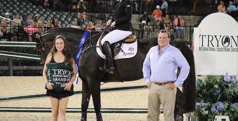 Meagan Nusz picks up biggest career victory in $127,000 Grand Prix CSI 3* at Tryon