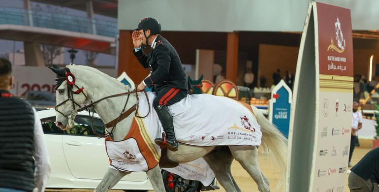 Emanuele Gaudiano and Chalou's Love PS best in Doha