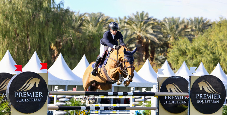 Conor Swail and One Edition are number one in $117,000 Premier Equestrian CSI3* Grand Prix