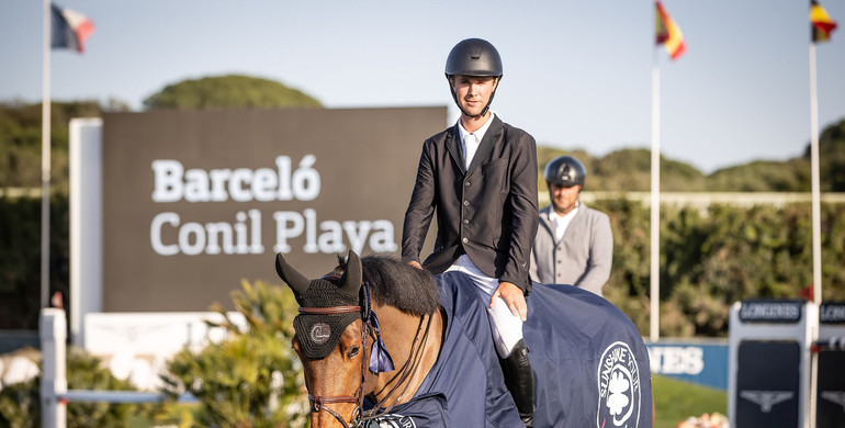 Gilles Thomas and Lavanoche T&L Z top Thursday's CSI4* 1.50m presented by Barceló at the Andalucía Sunshine Tour