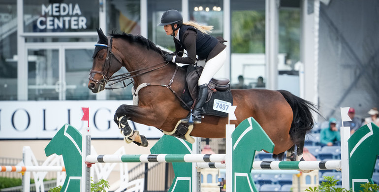 Ashlee Bond and Donatello 141 blaze a path in Adequan® CSI5* WEF Challenge Cup