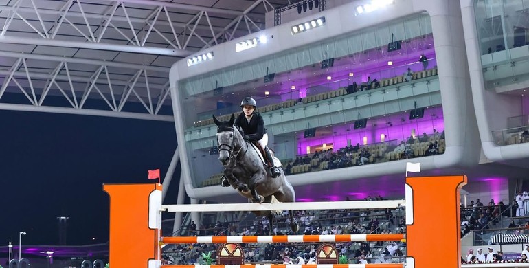 Millie Allen and Clearround Il Mondo Z win the CSI5* 1.55m Prix Hermès Sellier in Doha