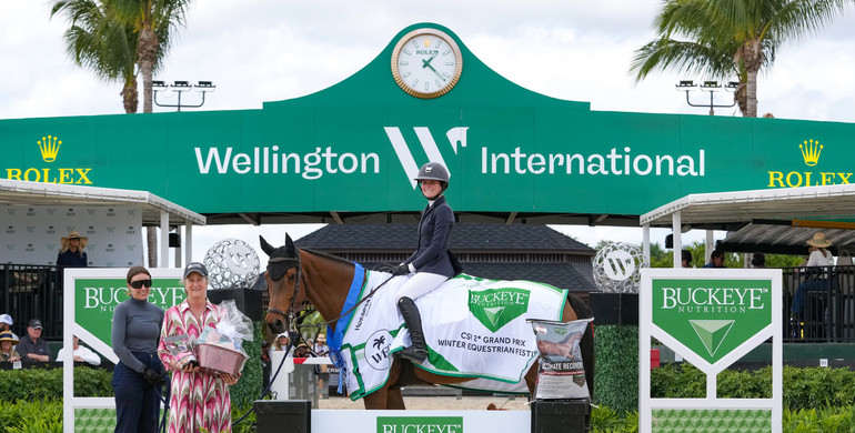 Grace Debney dominates $62,500 Buckeye Nutrition CSI2* Grand Prix