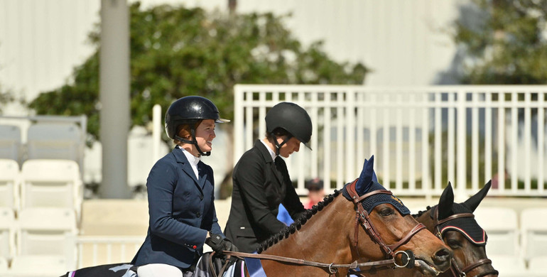 Kara Chad and Sloane Coles share victory in the CSI2* $65,000 Golden Ocala Grand Prix