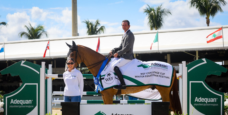 Spencer Smith and HHS Seattle sail to a win in $32,000 Adequan® CSIO4* WEF Challenge Cup round 8