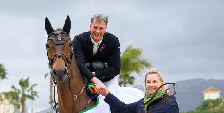 Marc Houtzager and Sterrehof’s Dante close off Spring MET II 2025 with a win in the CSI3* 1.50m Grand Prix presented by Oliva Nova Beach & Golf Resort