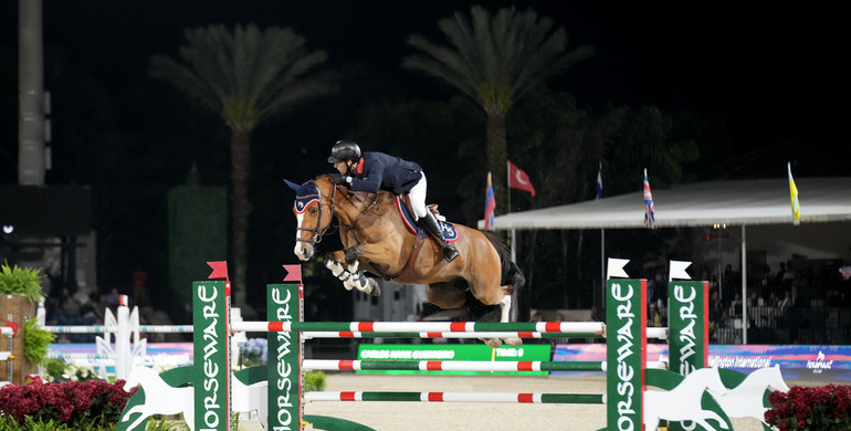 Carlos Hank Guerreiro has the luck in Horseware Ireland CSI4* Grand Prix