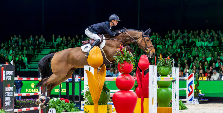 Gilles Thomas and Lavanoche T&L best in Sunday's CSI5* Borek Prize at The Dutch Masters