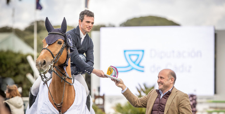 Emeric George and Dune du Ry conclude 2025 Andalucía Sunshine Tour with a win in the CSI4* 1.55m Diputación de Cádiz Grand Prix