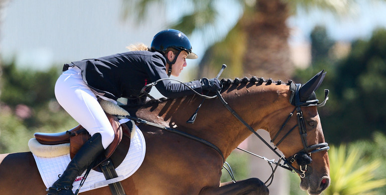 Everything comes together for Janne Friederike Meyer-Zimmermann and Iron Dames Just A Dream in the CSI3* CHG Grand Prix in Oliva Nova