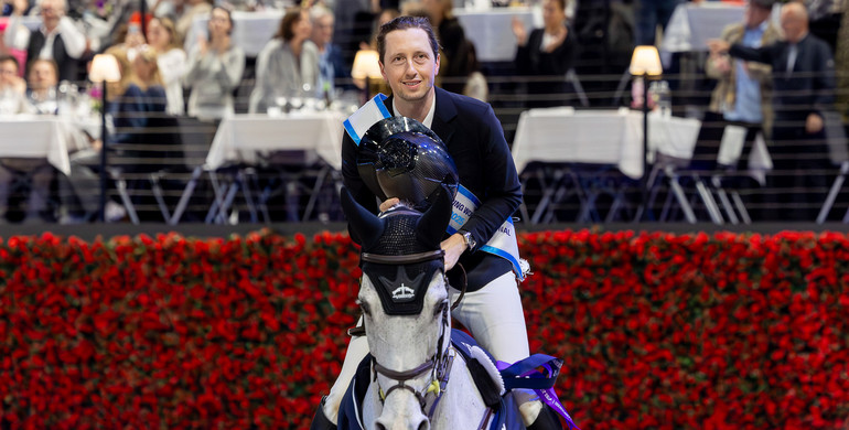 Signed, sealed, delivered: Martin Fuchs and Leone Jei with home win on day two of the Longines FEI Jumping World Cup™ Final 2025, but Epaillard maintains his overall lead by two points