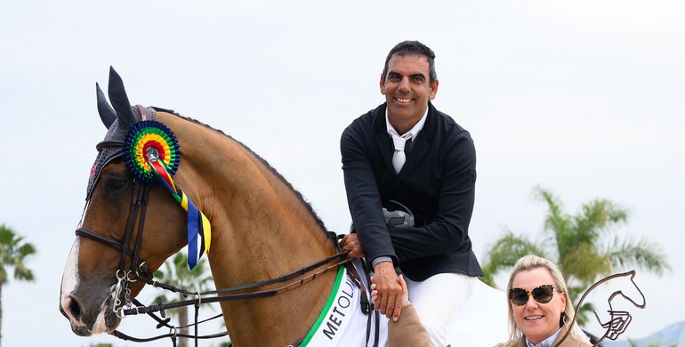 Home win for Mariano Martinez Bastida and Belano vd Wijnhoeve Z in the CSI2* Oliva Nova Beach & Golf Resort Grand Prix at Spring MET IV 2025