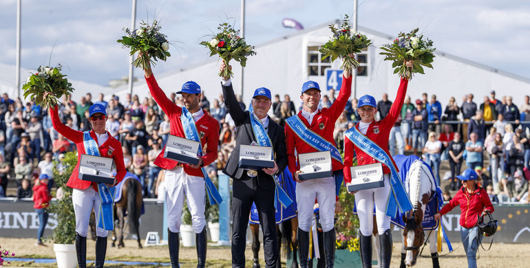 Home side glory for Germany in the CSIO3* Longines EEF Series qualifier in Mannheim