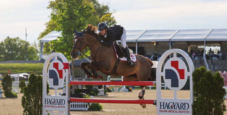 Luis Larrazabal and Quick Chick 3 gallop away with CSI3* $125,000 Hagyard Lexington Grand Prix at Kentucky Spring Horse Show