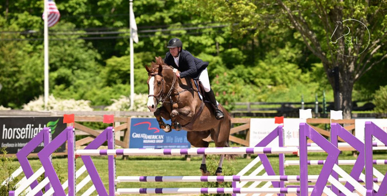 Coyle blazes to victory in CSI4* $37,500 1.45m presented by Fidelity Investments at 2025 Old Salem Farm Spring Horse Shows
