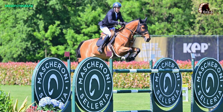 Home win for Piergiorgio Bucci and Emerald's Dream in the CSI4* 1.55m Grand Prix  presented by Mascheroni Selleria in Gorla Minore