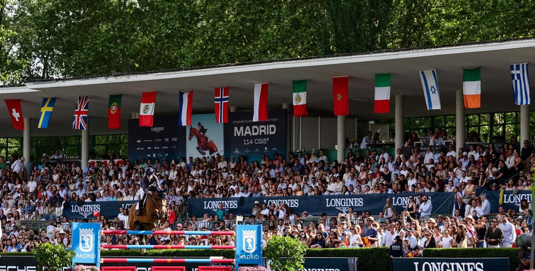 Ioli Mytilineou and L'Artiste de Toxandra take first-ever Longines Global Champions Tour Grand Prix victory in Madrid