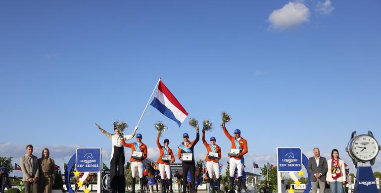 Home win for the Dutch in the Longines EEF Series qualifier in Peelbergen