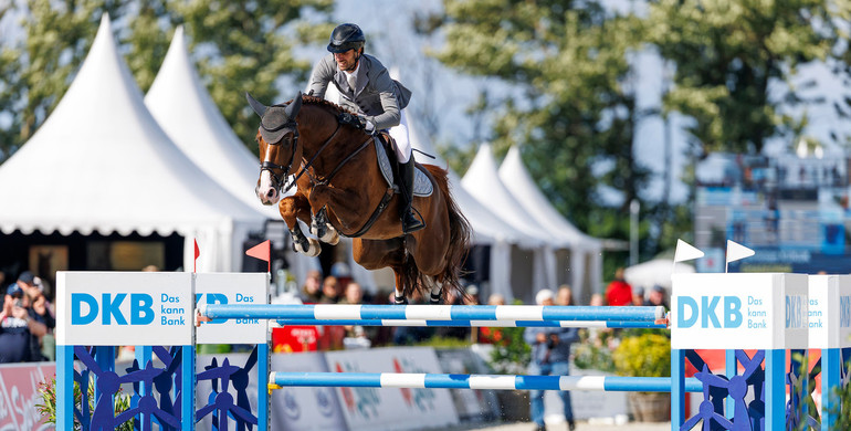 Home win for Christian Kukuk and Chageorge in the CSI4* 1.60m Grand Prix Deutschen Kreditbank AG at DKB Pferdewoche 2025