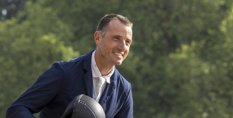 Gregory Wathelet and Cameron Z with Thursday’s biggest win in St Tropez