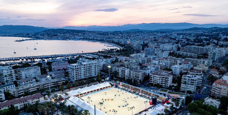 The riders for the CSI5* Longines Global Champions Tour of Cannes 2025
