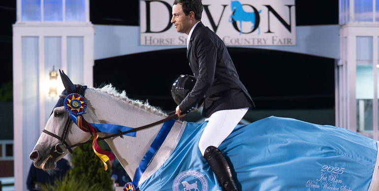 Daniel Bluman and Gemma W best in CSI4* 1.45m $38,700 Jet Run Devon Welcome Stake at Devon Horse Show 2025