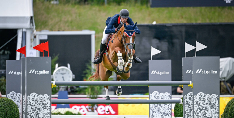 Carlos Hank Guerreiro and H5 Nostalgie best in the CSIO5* 1.50m Prize Suttero in St. Gallen