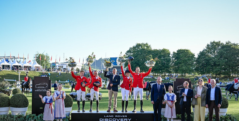 Flawless Team Germany tops the podium in St. Gallen