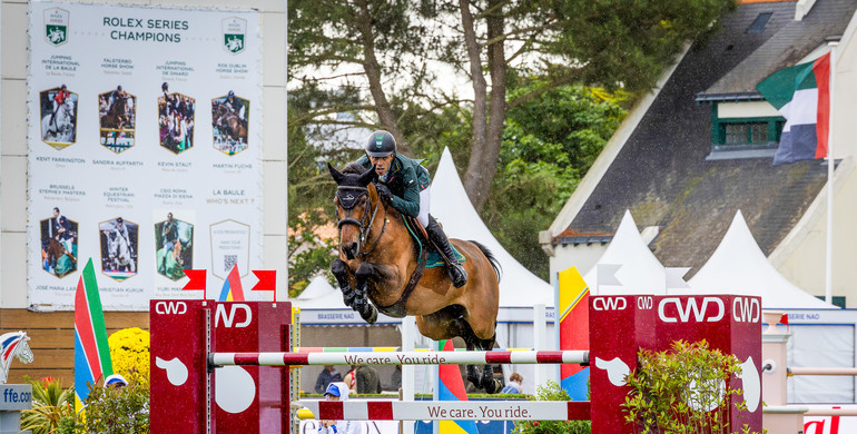Dirka Imperio Egipcio and Stephan de Freitas Barcha best in the CSIO5* 1.45 Prix Proconfort – Horsewear in La Baule