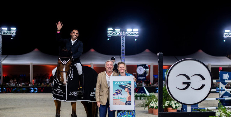 Mariano Martinez Bastida and Belano vd Wijnhoeve Z unbeatable in Friday's CSI5* 1.50m Prix GCTV in Cannes
