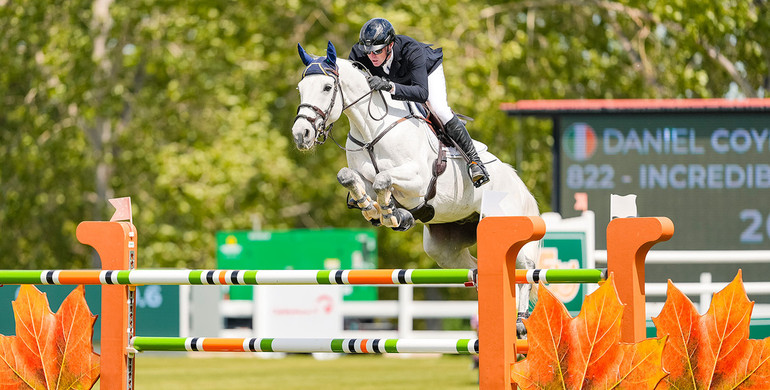 Ireland’s Daniel Coyle makes it two for two on the second day of the CSI5* Spruce Meadows ‘Continental’ presented by Rolex