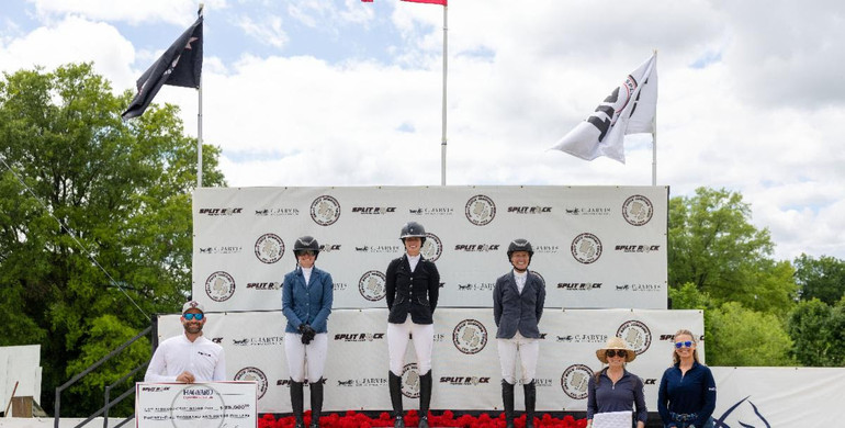 Audrey Schulze and Dalakann de Bremoy Top $100,000 1.45m Grand Prix CSI2*, presented by Hagyard Equine Medical Institute