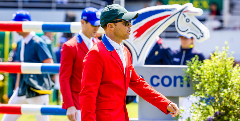 The horses and riders for CSI5* MLSJ Greenwich 2025